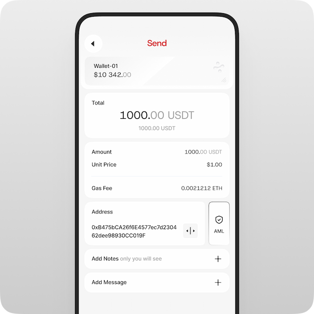 Check all the details carefully. Make sure the recipient’s wallet address is entered correctly. Also, check that you have enough gas (network fee) in your account to complete the transfer.