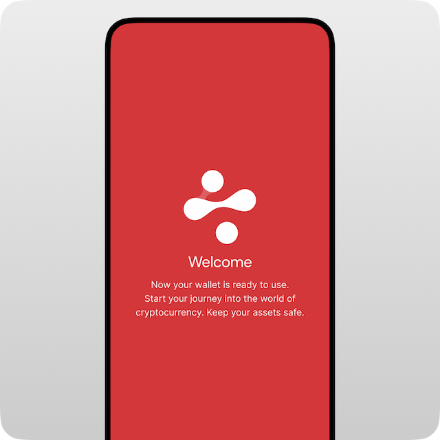 Your wallet is ready to use. Start using Meetpay and keep your assets safe.